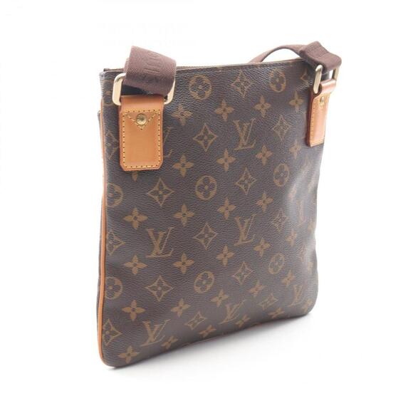 LOUIS VUITTON Brown Monogram Leather Shoulder Bag - Picture 2 of 9